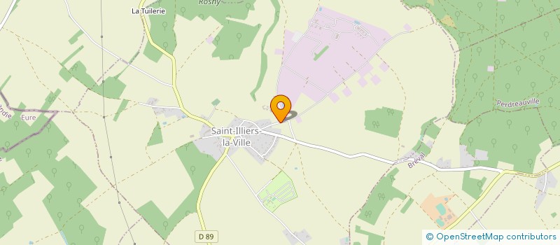 localisation de l'entreprise S.C.I DU LAGON  SAINT-ILLIERS-LA-VILLE