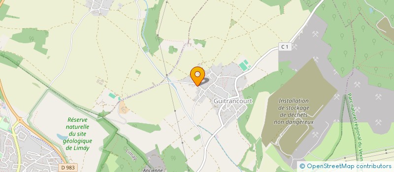 localisation de l'entreprise S. C. I. DU MESLIER  FONTENAY-SAINT-PERE