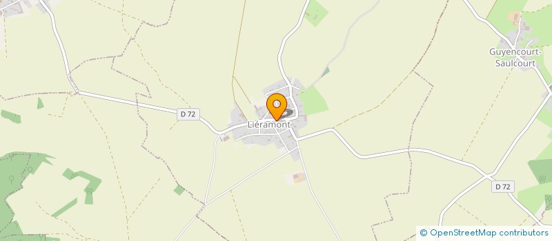 localisation de l'entreprise S.C.I DU MOULIN  LIERAMONT