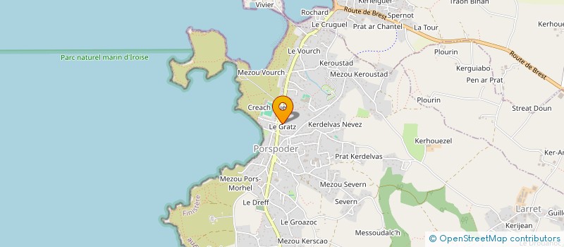 localisation de l'entreprise S.C.I. DU MOUZOU  PORSPODER