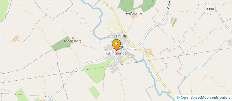 localisation de l'entreprise S.C.I. DU NEMROD  GUINGLANGE