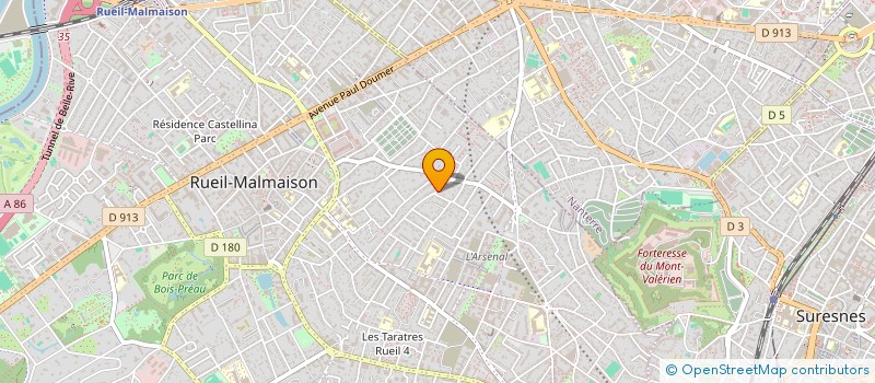 localisation de l'entreprise S.C.I. DU QUAI DE SEINE à RUEIL-MALMAISON