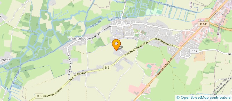 localisation de l'entreprise S.C.I. DU REMPART  BESSINES