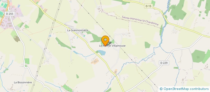 localisation de l'entreprise S.C.I. DU ROCHER à ATHIS-VAL DE ROUVRE