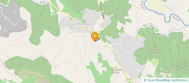 localisation de l'entreprise S.C.I. DU ROND POINT BERNARD  CHEVIGNY-SAINT-SAUVEUR