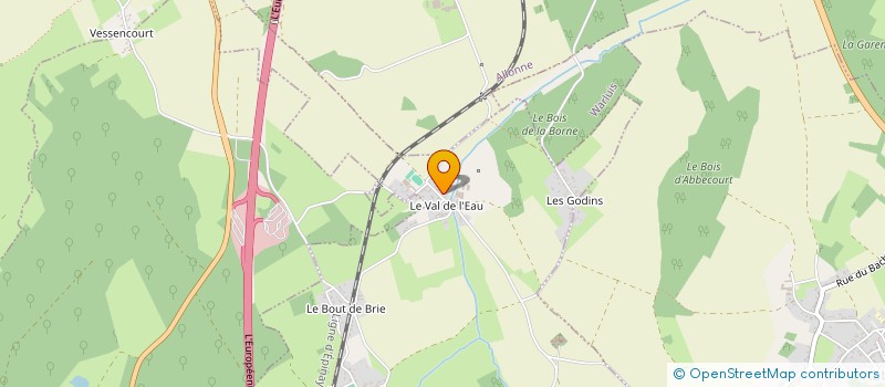 localisation de l'entreprise S.C.I. DU VAL DE L'EAU  GRAYSSAS