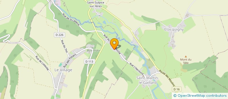 localisation de l'entreprise S.C.I DU VIEUX MARCHE  CANEHAN