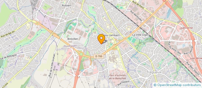 localisation de l'entreprise S.C.I DUCHA à SAINT-BRIEUC