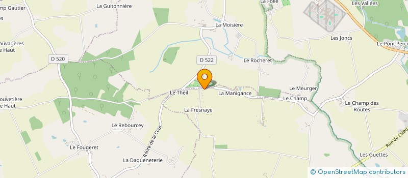 localisation de l'entreprise S.C.I. E. CIRCULAIRE à MENIL-ERREUX