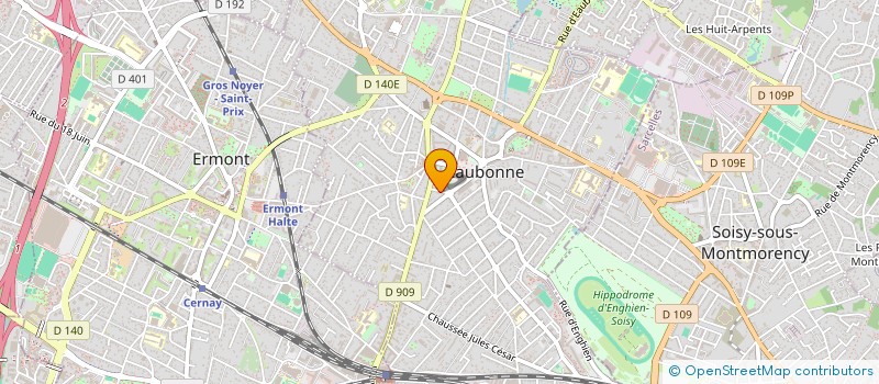 localisation de l'entreprise S.C.I. E & L à EAUBONNE