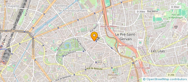 localisation de l'entreprise S.C.I EDFASYL  PARIS