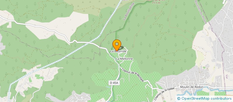 localisation de l'entreprise S.C.I EGLANTINE  AURIOL