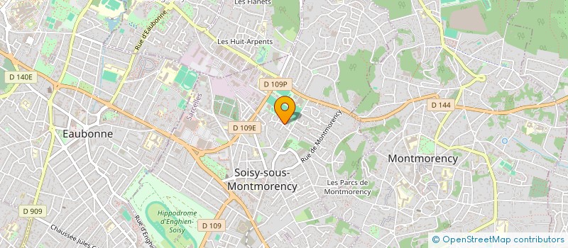 localisation de l'entreprise S.C.I. EIKI  SOISY-SOUS-MONTMORENCY