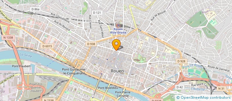 localisation de l'entreprise S.C.I. EISA à ROUEN