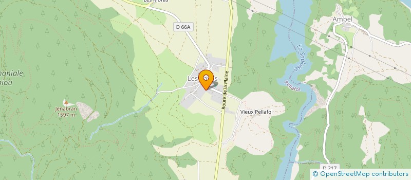 localisation de l'entreprise S.C.I ELAM-OBIOU  PELLAFOL