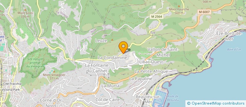 localisation de l'entreprise S.C.I. ELEONORE à VILLEFRANCHE-SUR-MER