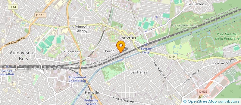 localisation de l'entreprise S.C.I. ELIA IMMO à SEVRAN