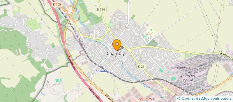 localisation de l'entreprise S.C.I ELIAS  CHAMBLY