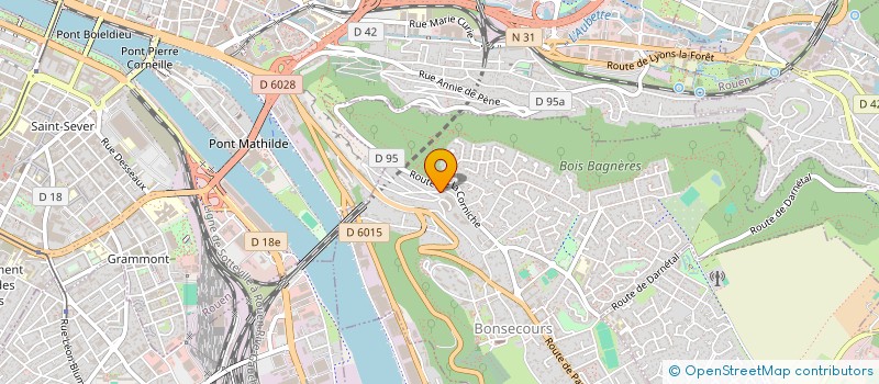 localisation de l'entreprise S.C.I. ELODIE ET DAVID  BONSECOURS