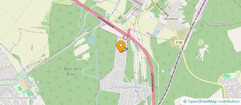 localisation de l'entreprise S.C.I. ELYSEES 26 à POMPONNE