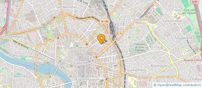 localisation de l'entreprise S.C.I. EMIR à TOULOUSE