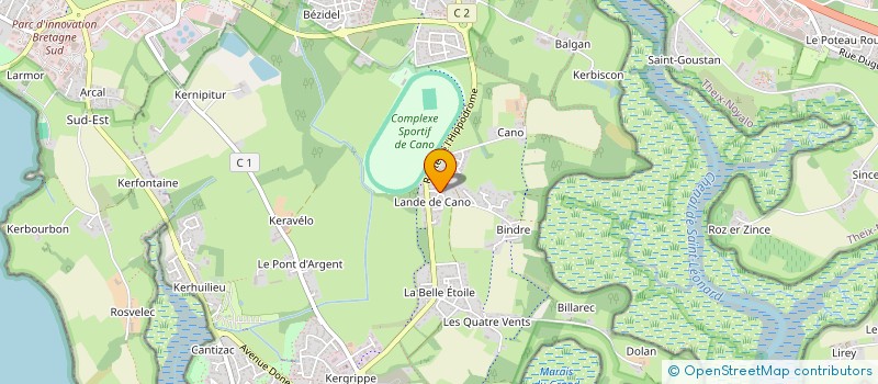 localisation de l'entreprise S.C.I. EMIXAD à SENE