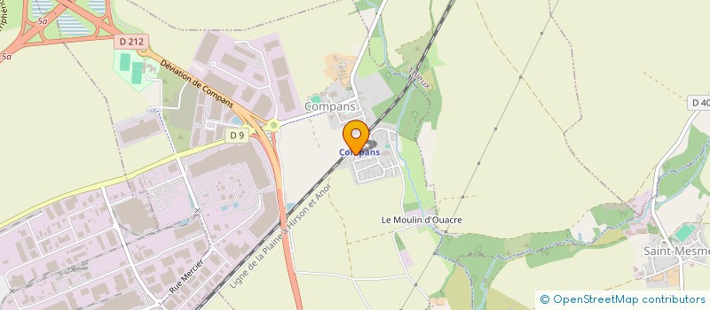 localisation de l'entreprise S.C.I. EMMALAN  COMPANS