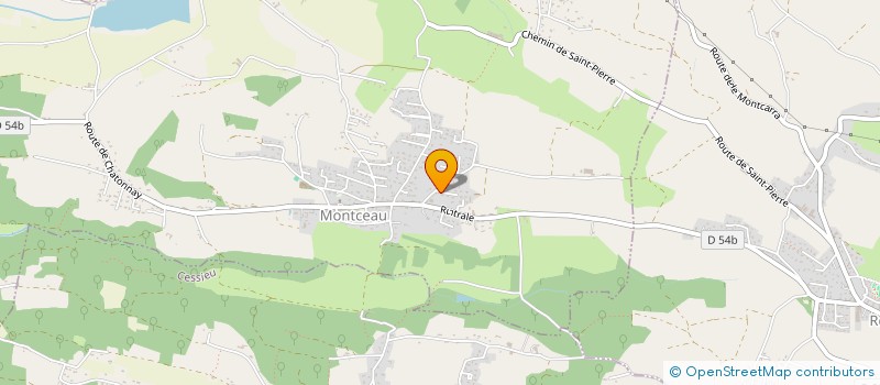 localisation de l'entreprise S.C.I EMPEAL  RUY-MONTCEAU