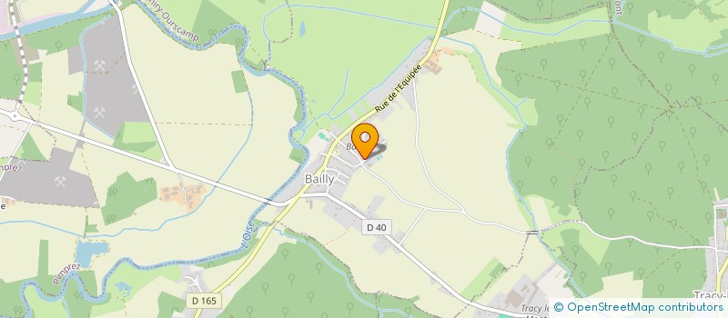 localisation de l'entreprise S.C.I. ENORE  BAILLY