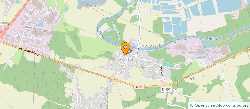 localisation de l'entreprise S.C.I. EPERN - IMM  VENIZEL