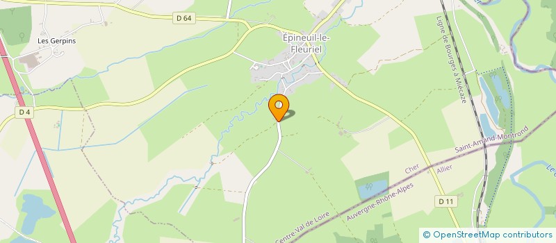 localisation de l'entreprise S.C.I. ESPERANCA  FAVERDINES