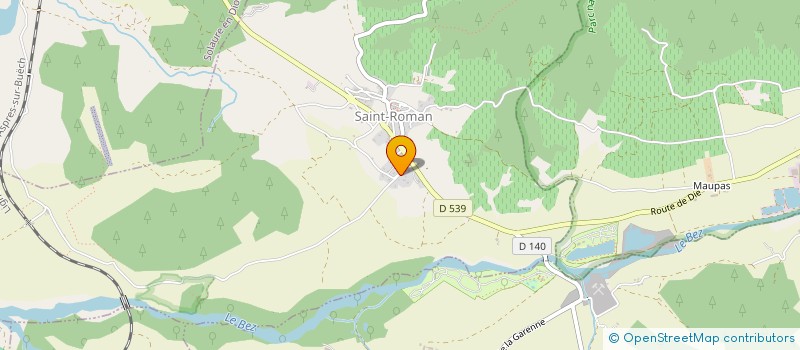 localisation de l'entreprise S.C.I. EUROPARK  SAINT-ROMAN