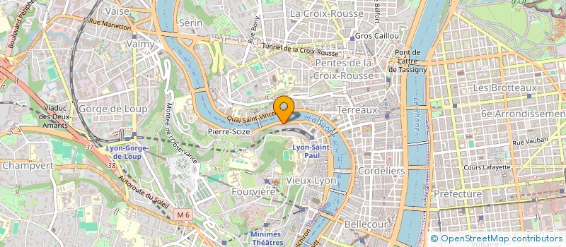 localisation de l'entreprise S.C.I. F & D ASSOCIES  LYON