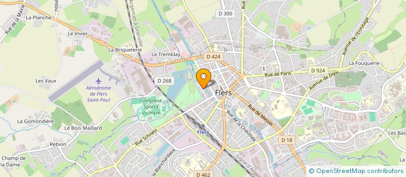 localisation de l'entreprise S.C.I F.D.P INVESTISSEMENT à FLERS