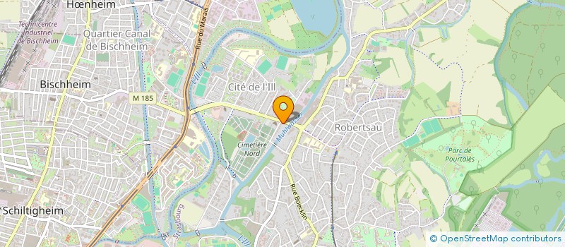 localisation de l'entreprise S.C.I. FAA  STRASBOURG