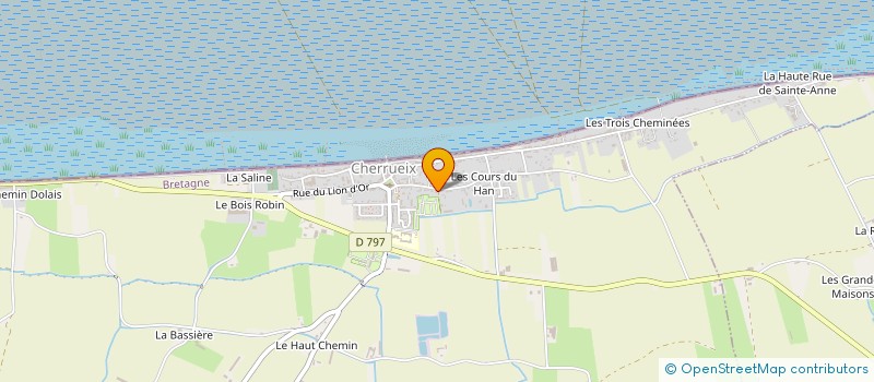 localisation de l'entreprise S.C.I. FACES  CHERRUEIX