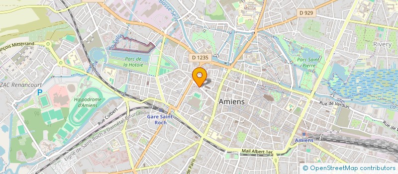 localisation de l'entreprise S.C.I. FACHON IMMOBILER à AMIENS
