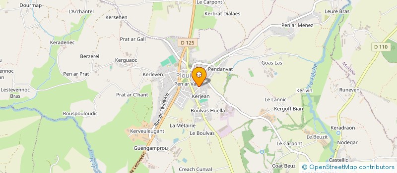 localisation de l'entreprise S.C.I. FAME  PLOUIDER