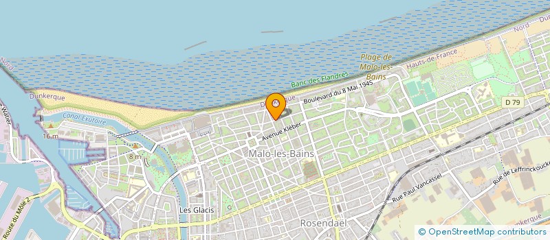 localisation de l'entreprise S C I FAMIL I à DUNKERQUE