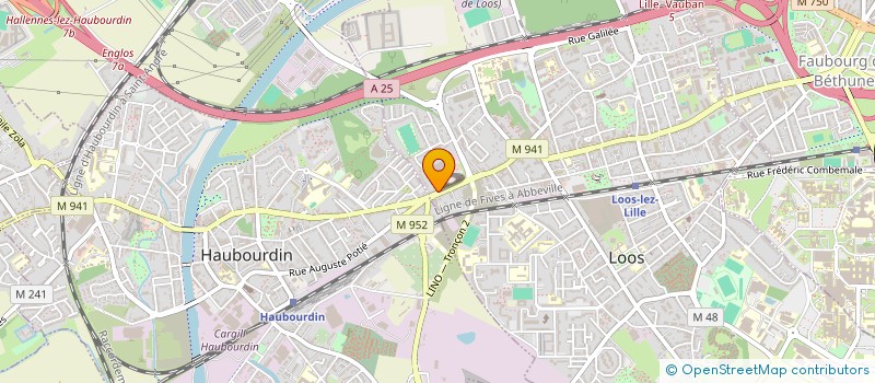 localisation de l'entreprise S.C.I. FAMILY B  LOOS