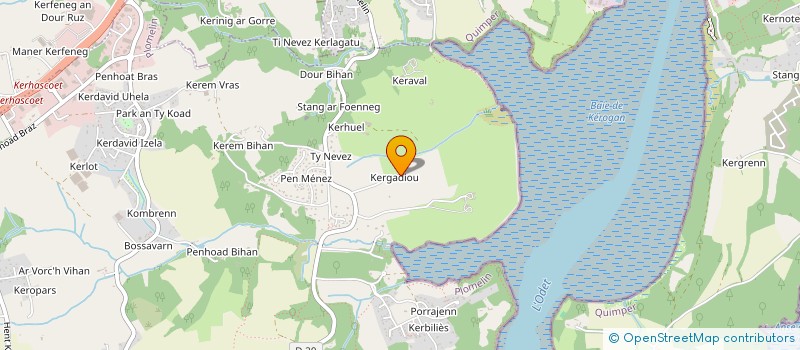 localisation de l'entreprise S.C.I. FASTBACK  PLOMELIN