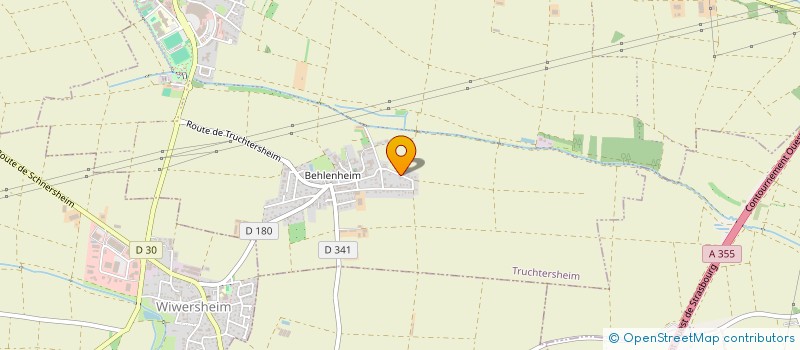 localisation de l'entreprise S.C.I FAVERO INVESTISSEMENTS  TRUCHTERSHEIM