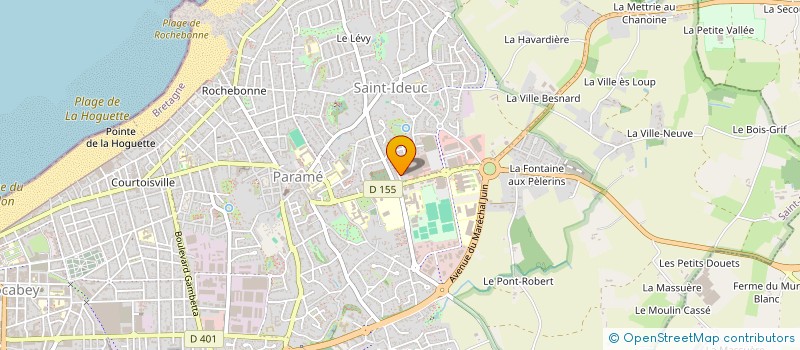 localisation de l'entreprise S.C.I. FAVRIMMO  SAINT-MALO
