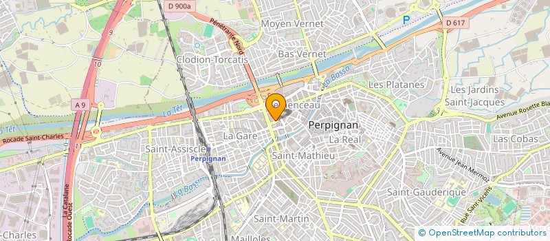 localisation de l'entreprise S.C.I. FAYANT - TEIXIDOR à PERPIGNAN