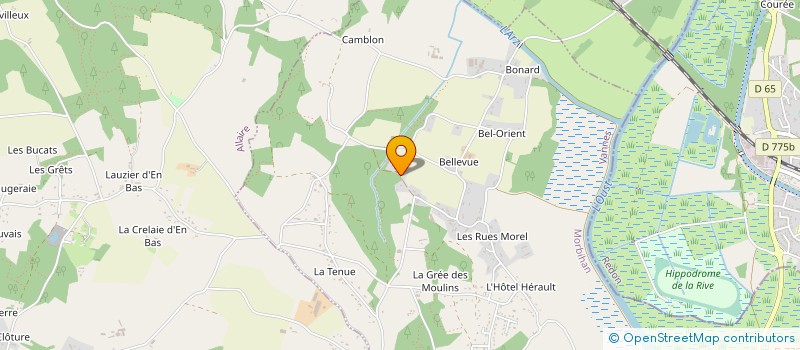 localisation de l'entreprise S.C.I. FBR  SAINT-JEAN-LA-POTERIE