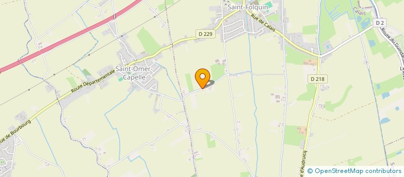localisation de l'entreprise S.C.I. FEVRIER ET FILS  SAINT-FOLQUIN