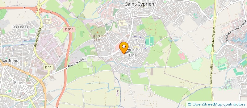 localisation de l'entreprise S.C.I FINOLU  ALENYA