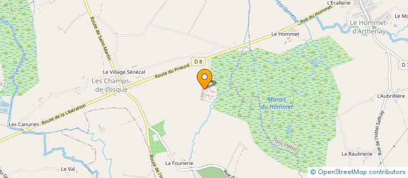 localisation de l'entreprise S.C.I. FLAMENT  REMILLY LES MARAIS