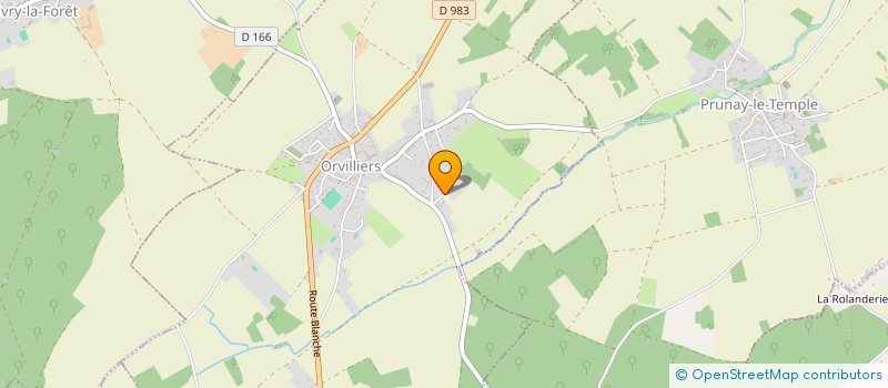 localisation de l'entreprise S.C.I. FLAVLINA  ORVILLIERS