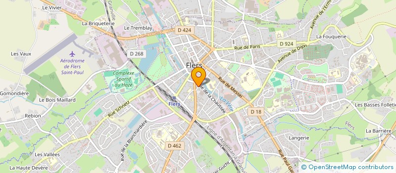 localisation de l'entreprise S.C.I. FLERS LOC à MONTILLY SUR NOIREAU